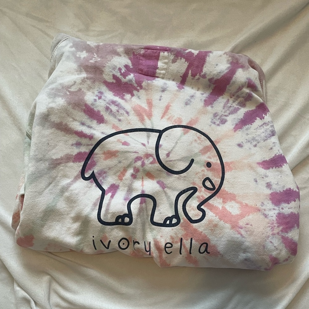 ivory ella tie dye sweatshirt